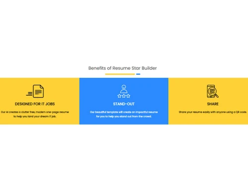 ResumeStar Satnd out