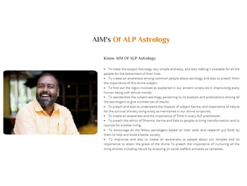 ALP Astrology-Aim of ALP Astrology