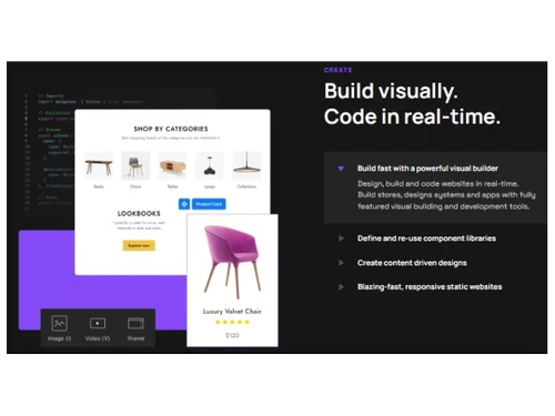TeleportHQ-Code in real time