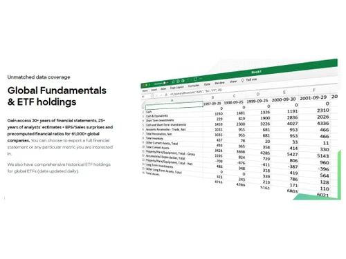 Finsheet Data Coverage