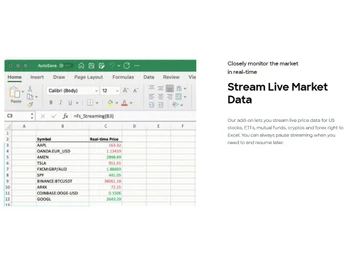 Finsheet Stream Live Market Data