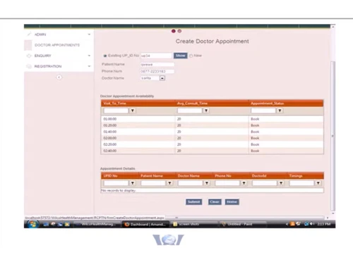 Wilco HMS Appointment