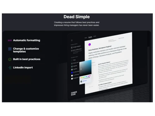 Standard Resume-Simple & Easy
