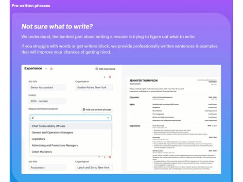 hipCV-Pre written phrases