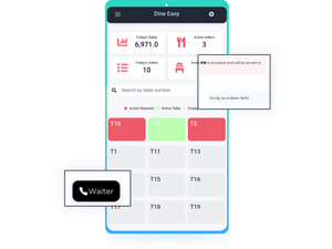 dinofy mobile app ordering system