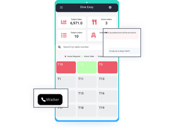 dinofy mobile app ordering system
