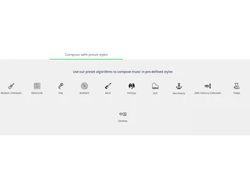 Aiva Compose with preset styles