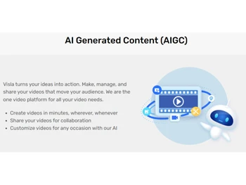 Visla AI Generated Content