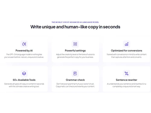 Copymatic-AI Language model