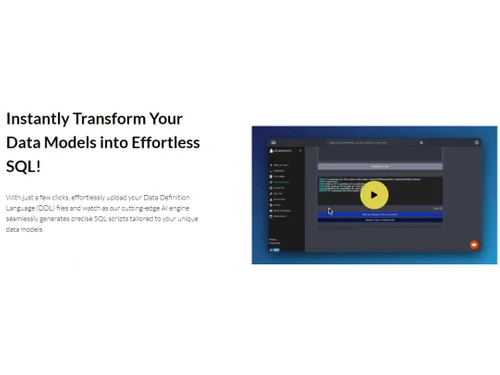 AI2sql Transform data model into SQL