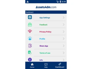 AssetsAdm Dashboard