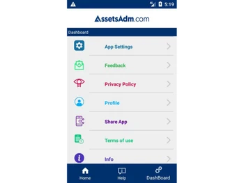 AssetsAdm Dashboard