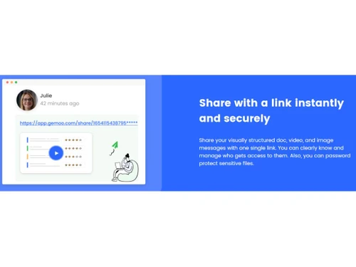Gemoo-Share with a link
