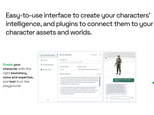 Convai Create your character