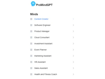 ProMindGPT industries