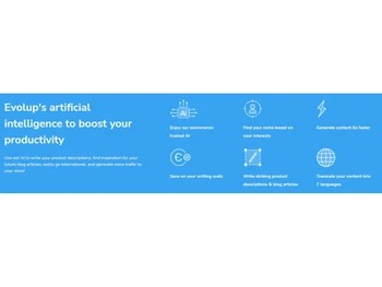 Evolup Boost productivity using AI