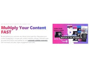ContentFries Multiply your content