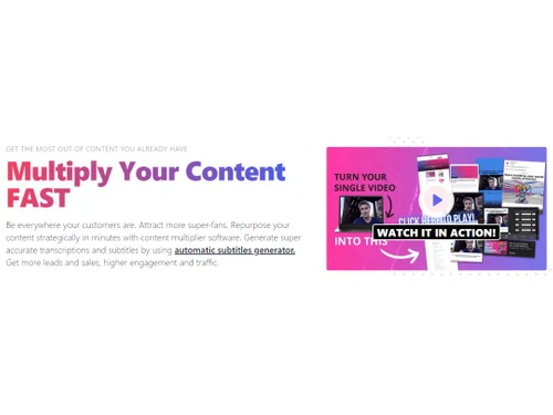 ContentFries Multiply your content