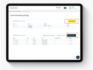 Mygate-patrolling setting