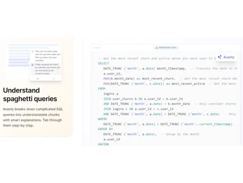 Avanty-Understand queries
