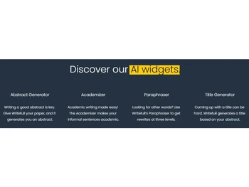 WriteFull-AI widgets