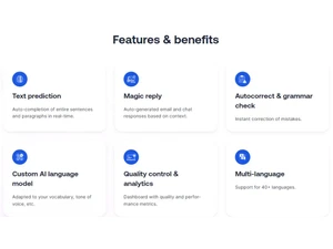 Typewise Features & benefits