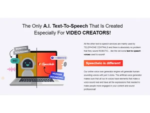 Speechelo AI Driven Text to Speech