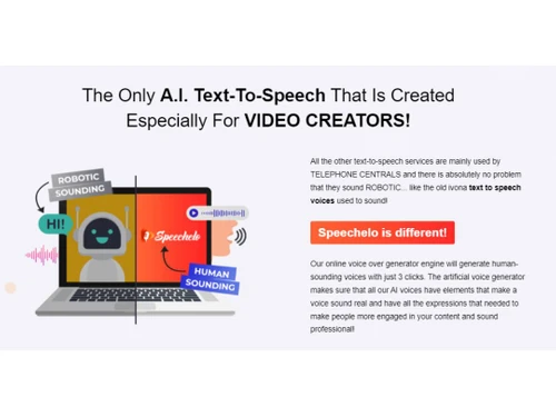 Speechelo AI Driven Text to Speech