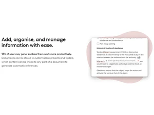 Genei Organise & Manage Information