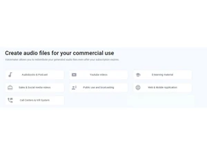 Voicemaker Use commercially