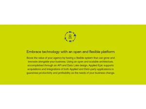 Applied Epic-Open & Flexible platform