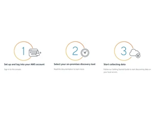AWS Application Discovery collecting data