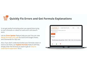 Formula Generator Fix Errors
