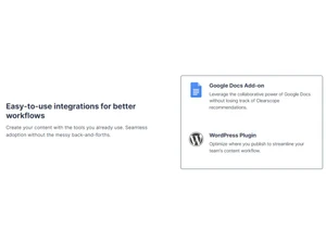 Clearscope Integrations