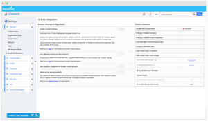 Apptivo Online CRM g suite integration