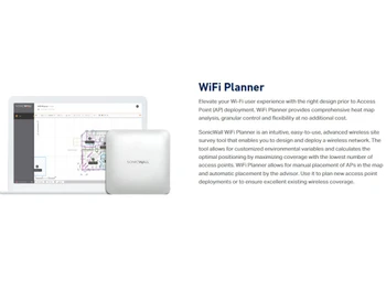 SonicWave wireless access points-WiFi planner