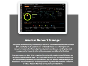 SonicWave wireless access points-Wireless network manager