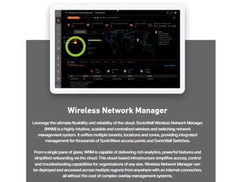 SonicWave wireless access points-Wireless network manager