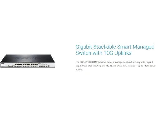 D-Link Switches Smart Managed