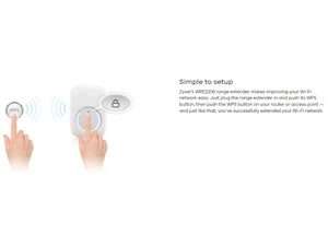 Zyxel WRE2206 Wireless N300 Range Extender -Simple to setup