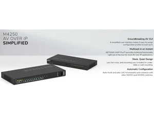 Netgear M4250 Series Managed Switch-AV GUI