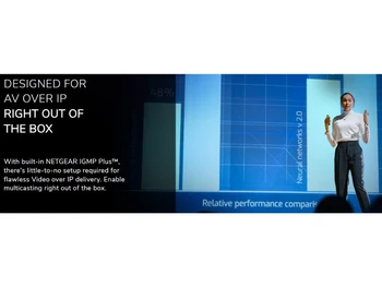 Netgear M4250 Series Managed Switch-Designed for AV over IP