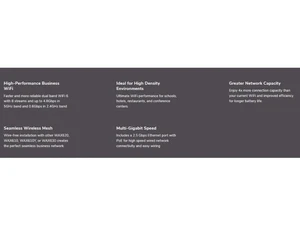 Netgear WAX625 WiFi AP-Features