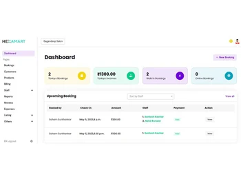 hexamart dashboard