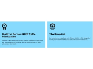 Linksys Managed gigabit POE+ Switch-Quality of Service