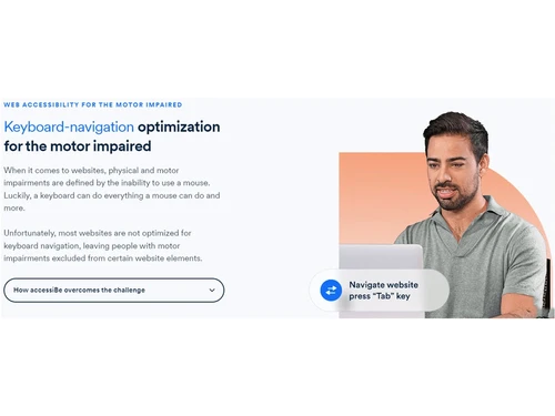 accesswidget keyboard navigation