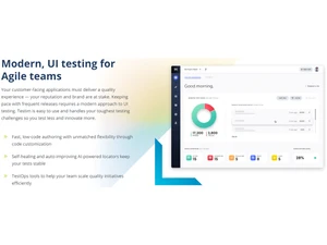 Tricentis testim moder UI Testing
