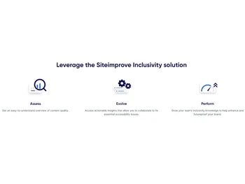 Siteimprove-Assess Evolve & perform