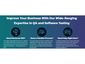 Quality Logic-Maximum ROI & Flexible process