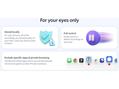 Rewind Stored locally